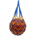 thumbnail image 1 of Bolsa de red de baloncesto - Bolsa de malla de nailon - Bolsa de red de fútbol portátil para voleibol, estadio, equitación al aire libre y, 1 of 5