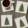 thumbnail image 3 of Thirstystone Oh Christmas Tree 4-Pack Tumbled Tile Coasters, 3 of 7
