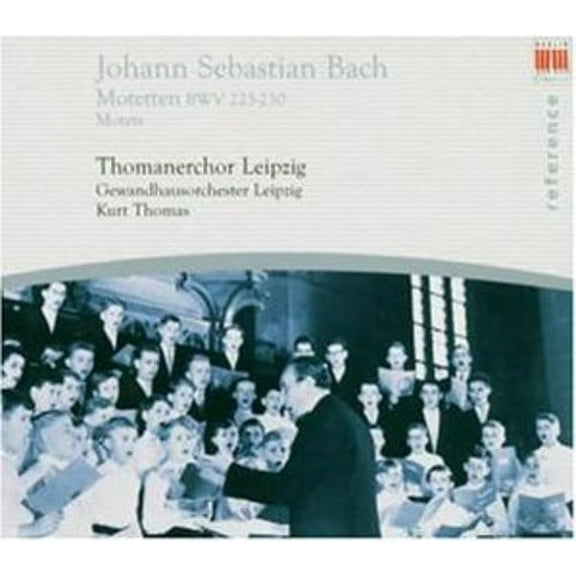 Kurt Thomas - Motets BWV 225-230 - Music & Performance - CD