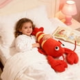 thumbnail image 4 of Hearth & Gear Peluche Mignonne Homard 35cm Douce pour Enfants Adorable Écrevisses Rouges pour Canapé Lit & Câlin Confortable, 4 of 6