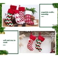 thumbnail image 4 of Matsuzay Calcetín de Navidad de punto, decoración de Navidad, calcetín de caramelo, bolsa colgante para aperitivos, decoración de adorno, regalo para Type2 NO2 Matsuzay HA009116-04, 4 of 6