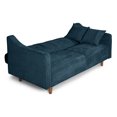 thumbnail image 4 of Sofá Cama de velvet Olivo Makora Modelo Annika con Memory Foam, 4 of 8