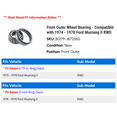 thumbnail image 2 of Front Outer Wheel Bearing - Compatible with 1974 - 1978 Ford Mustang II RWD 1975 1976 1977, 2 of 2