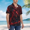 thumbnail image 3 of Fotbe Cyberpunk Cityscape Lights Camisa Hawaiana para Hombre Unisex – Camisa Casual de Verano con Botones de Manga Corta de Algodón y Lino,Small, 3 of 7
