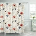 thumbnail image 1 of XDDJA Beauté Coloré Abstrait Fleurs Motif Remplit Decoupage Belle Couleur Rideau de Douche 60x72 Pouces, 1 of 1