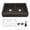 Brown, variant on Karran Usa QAR-750-BL-PK1 Quartz Qar 34" Farmhouse Double Basin Quartz Composite Kitchen