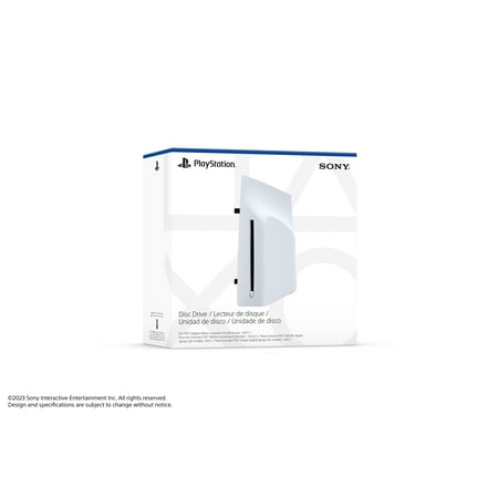 Sony Interactive Entertainment - Disc Drive For PS5 Digital Edition Consoles (model group – slim) - White