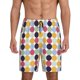 thumbnail image 1 of Balery Polka Dot Pantalones cortos de pijama de punto de algodón para hombre con cinturilla y bolsillos-Medium, 1 of 6