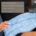 thumbnail image 4 of Sacksy Thyme Microwavable Heating Pad, Moist Heat Therapy Relief, Organic Herbs, Cotton/Fleece, Large 18"x7", 4 of 6