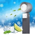 thumbnail image 1 of Boovnll Fan, Handheld Fan Portable Usb Small Fan 4000Mah Charging Model Long Mini Electric Fan, Portable Fan, Desk Fan, Fans, 1 of 6