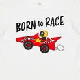 thumbnail image 4 of Inktastic Born to Race Red Race Car Boys or Girls Baby T-Shirt, 4 of 5