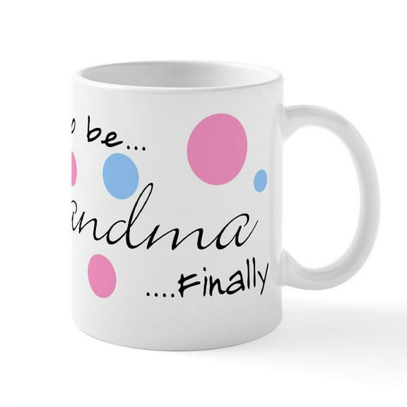 CafePress - Soon To Be Grandma Mug - 11 oz Ceramic Mug - Novelty Coffee Tea Cup