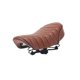 thumbnail image 2 of Cojín para asiento de bicicleta, sillín de látex acolchado suave con resorte, accesorios y suministros Marrón, 2 of 9