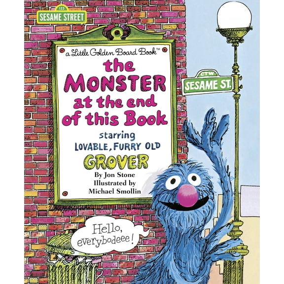Pre-Owned The Monster at the End of This Book by Jon Stone (Board Book)