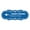 Blue, variant on Signs ByLITA Designer Quiet Hours 10 pm to 8 am Sign (Brushed Silver) - Medium
