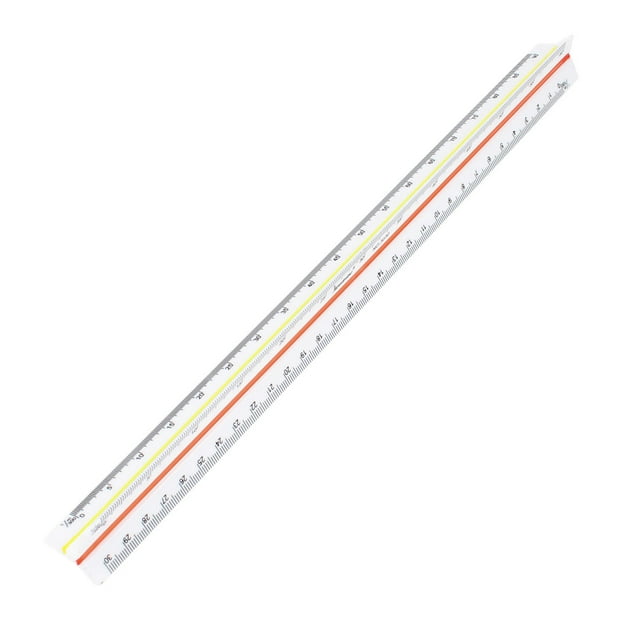 Unique Bargains 1:100 1:250 1:400 1:200 1:300 1:500 6 Types Metric Triangular Scale Ruler