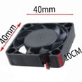 thumbnail image 7 of 2025 New Upgrade Cooling Fan Mini 10mm X Fan 2Pcs Computer 40mm 2-pin Small 12V Brushless CPU Fans CPU, Dual Ball Bearing, 7 of 7