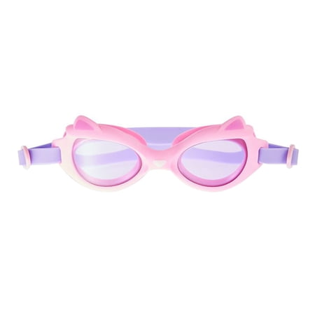 Kids Cartoon Anti Fog Waterproof Swim Glasses with Adjustable Strap