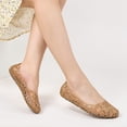 thumbnail image 6 of Ecetana Womens Jelly Sandals Ballet Shoes Lightweight Hollow Out Summer Beach Sandals, 6 of 7