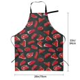 thumbnail image 2 of Cauagu Beef3 Aprons with Pockets,Waterproof Apron for Women,Kitchen Cooking Apron Adjustable Bib Aprons Chef Apron for Cooking,Drawing,Crafting, 2 of 8
