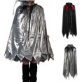 thumbnail image 1 of Vêtements de Fête Performance Mode pour Filles 3-8 Ans Châle Médiéval Rétro Noir-A, 1 of 6