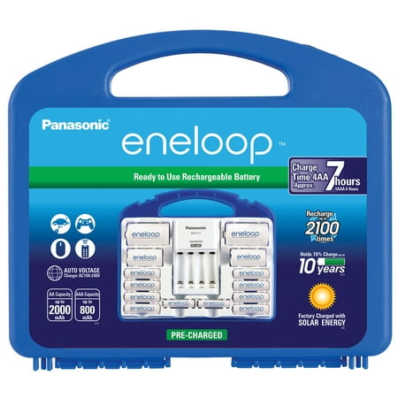 Eneloop Charger Panasonic eneloop Power Pack - 8AA + 2AAA + 2