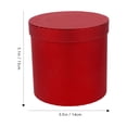 thumbnail image 2 of Masteelf Flower Arrangements Supplies Bouquet Box Paperboard Flower Box 14X14X13CM Red, 2 of 8
