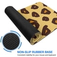 thumbnail image 6 of Long Mouse Pads for Desk,Yellow and Brown Of Leopard Print Desk Mats on Top Of Desks, Desk Mouse Pad Extra Large with 3mm Non-Slip Base and Stitched Edge for Gaming,Office,Work,Home 35.4"x15.7", 6 of 6