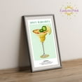 thumbnail image 4 of Eastern Print Spicy Margarita Cocktail Poster Art, Bar Cart Liquor Poster, Bar Art, Drinks Art Home Decor For Bar, Pub, Kitchen, Club, Cocktail Prints, Bar Posters (UNFRAMED) 8x12, 20x30, 4 of 4
