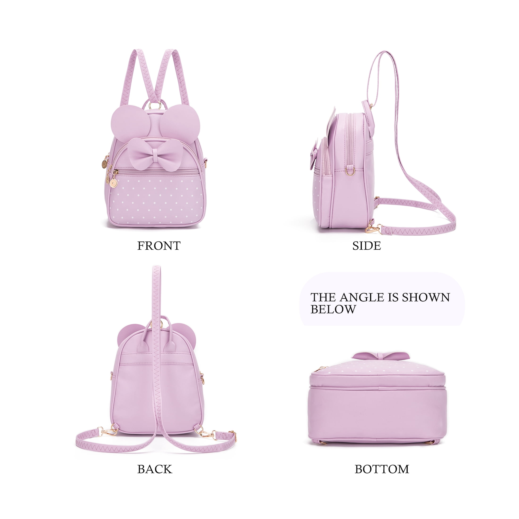 KL928 Convertible Mini Backpack Purse, Women display picture 1