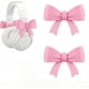 thumbnail image 1 of Cute Silicone Bow Headphone Clip Decor Attachment Accessory 2-Pack, 1 of 1