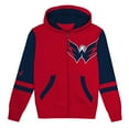 thumbnail image 2 of Preschool Red Washington Capitals Face Off Full-Zip Hoodie, 2 of 3