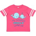 thumbnail image 3 of Inktastic My Cousin Whale-y Loves Me Boys or Girls Toddler T-Shirt, 3 of 5
