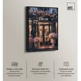 thumbnail image 2 of Elegant Night Storefront II Canvas Fashion and Glam by Art Remedy, Black Frame, 24" x 36", 2 of 7