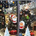 thumbnail image 2 of Pegatinas extraíbles de Navidad para ventana, calcomanías de PVC estáticas de copos de nieve, Papá Noel y alce, para pared, fiesta de año nuevo, decoración de vidrio para el hogar, 2 of 4