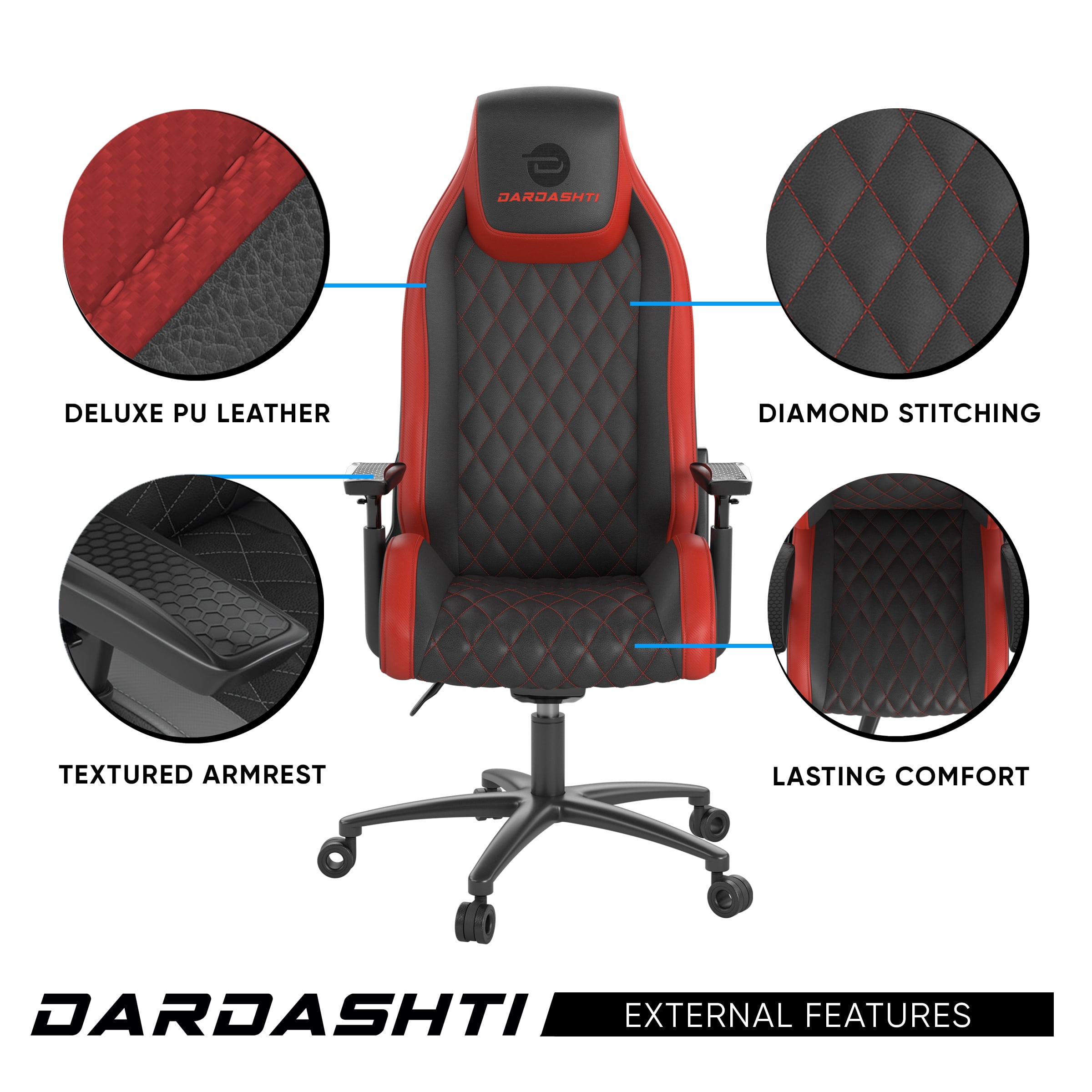 Atlantic dardashti online gaming chair