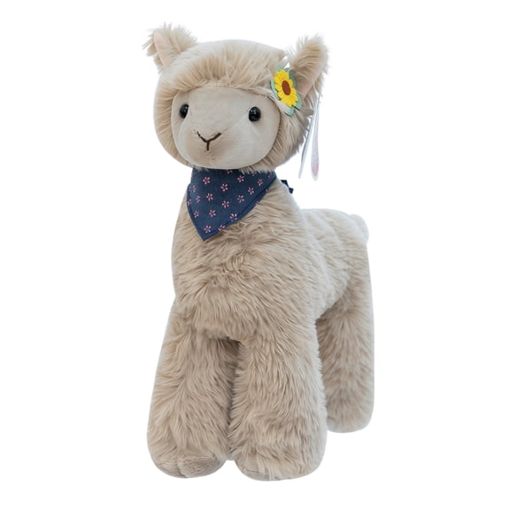Llama Plush Toy Soft Cute Stuffed Animal For Kids Adults Home Decor Birthday Gift 1 Piece