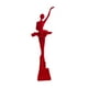 thumbnail image 3 of Figura de bailarina de ballet, adorno de mesa, estatua de resina artesanal para mesa decorativa. Estilo A, 3 of 9