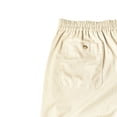 thumbnail image 6 of Shorts for Men Casual Drawstring Elastic Waist Solid Color Pockets Sweat Shorts Breathable Cotton Shorts Lightweight Summer Beach Daily Wear, 6 of 6