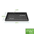 thumbnail image 3 of Achla Designs Scrollwork Rubber Boot Tray, Small, 3 of 4