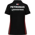 thumbnail image 3 of Mercedes AMG Petronas F1 Women's Team Polo Shirt - Black/White, 3 of 4