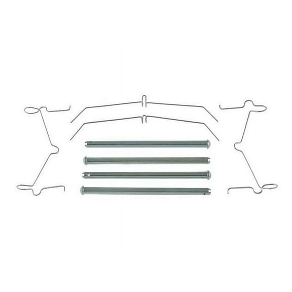 Front Brake Hardware Kit - Compatible with 2010 - 2024 Toyota 4Runner 2011 2012 2013 2014 2015 2016 2017 2018 2019 2020 2021 2022 2023