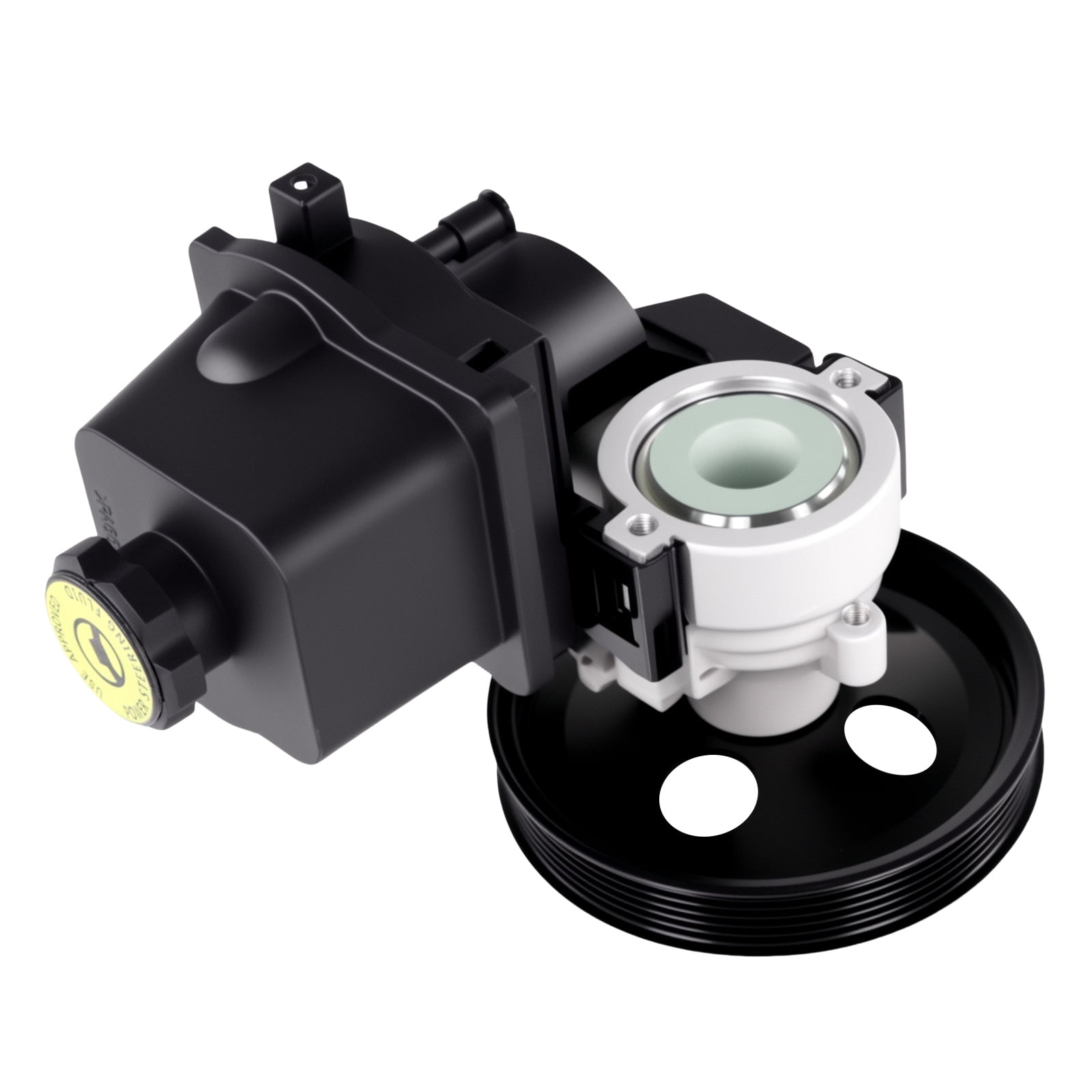 Power Steering Pump w/Pulley & Reservoir For Buick Rainier Chevrolet Trailblazer GMC Isuzu 20-65990