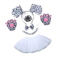 thumbnail image 3 of Bandeau Oreilles de Chien et Kit d'Accessoires de Costume pour Performance Mascarade Blanc avec Robe, 3 of 9