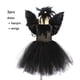 thumbnail image 1 of Vestido De Disfraz De Halloween Para Niñas De Cisne Negro Disfraces De Bebé Cosplay Para Niños Vestidos De Tutú De Dibujos Animados, 1 of 4