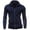 Navy, variant on Vedolay Mens Sweater Solid Color Long Sleeve Kintted Casual Sweater Dark Gray,M