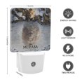 thumbnail image 2 of Mufasa Luz nocturna LED con sensor de anochecer a amanecer para dormitorio, baño, pasillo, escaleras - Lámpara LED nocturna de enchufe, 0.5W - 1 pieza, 2 of 6