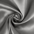 thumbnail image 2 of Lorviah Satin Fitted Crib Sheet for Standard Crib & Toddler Mattress - 28"x52" - Soft Smooth, Gray, 2 of 5