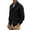 Black, variant on Men's Military Field Jacket, Notched Lapel Multi Flap Pocket Coat, Light Weight Windproof Casual Outdoor Outerwear