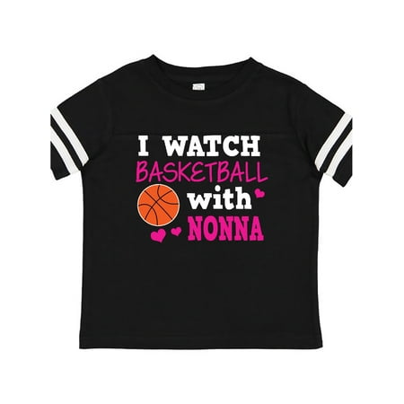 

Inktastic I Watch Basketball with Nonna Gift Toddler Toddler Girl T-Shirt